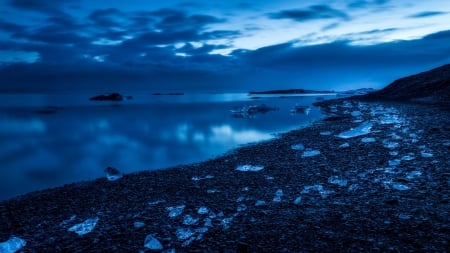 Cold coast - nature, water, ocean, coast