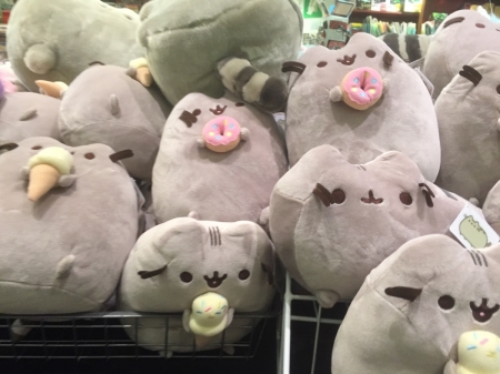 Pusheen - pusheen, vending plush, donuts, group