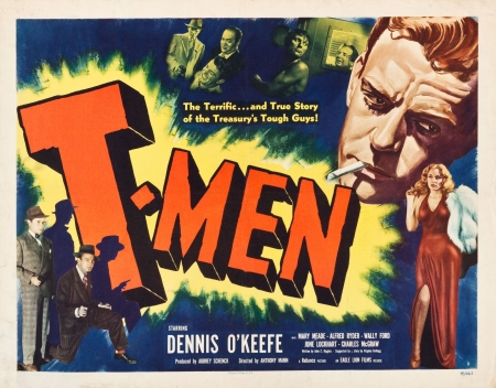 Classic Movies - T-Men (1947) - charles mcgraw, dennis o keefe, wallace ford, classic movies, june lockhart