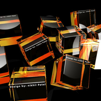 Black & Orange Boxes