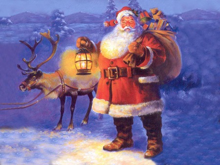 Santa Claus - feast, christmas time, gifts