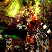 Lady and Tigers