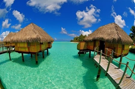 Bora Bora - nature, landscape, islands