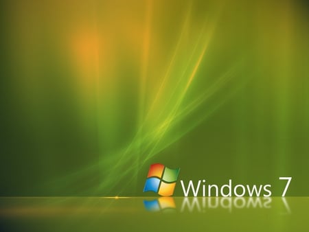 Wallpaper 3 - Windows 7 - windows, seven, microsoft, green, windows 7, 7