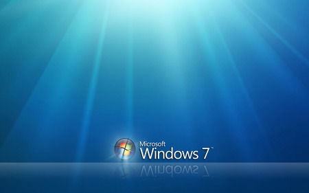 Wallpaper 12 - Windows 7 - white, windows, seven, blue, microsoft, windows 7, black, 7