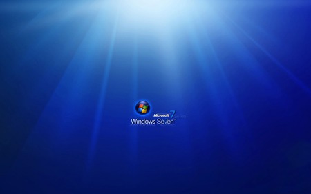 Wallpaper 13 - Windows 7 - white, windows, seven, blue, microsoft, windows 7, 7