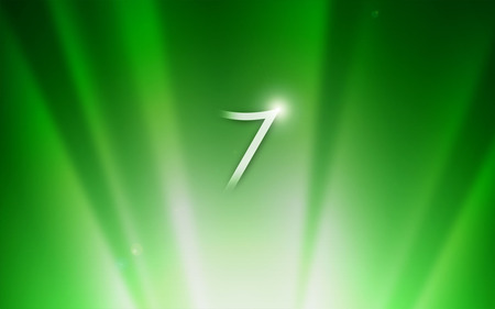 Wallpaper 27 - Windows 7 - white, microsoft, windows 7, green, windows, seven, 7, vista