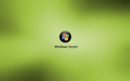 Wallpaper 55 - Windows 7 - microsoft, ball, seven, windows, vista, black, windows 7, green, 7