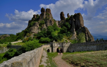 belogradchik rocks bulgaria - belogradchik, rocks, wall, bulgaria