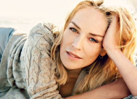 Sharon Stone - woman, actress, girl, sharon stone, blonde