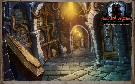 Haunted Legends 7 - The Secret of Life02 - hidden object, cool, video games, fun, puzzle