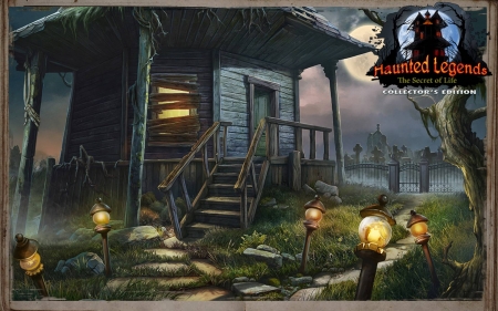 Haunted Legends 7 - The Secret of Life05 - fun, puzzle, hidden object, cool, video games