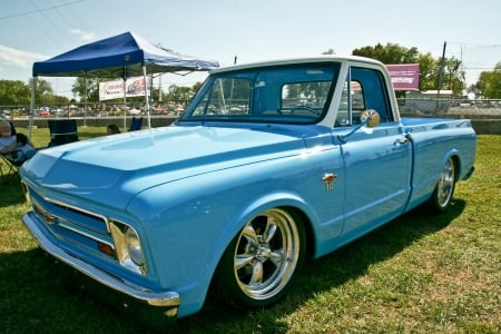 1967 C10 Pickup - GM, Truck, Blue, Classic