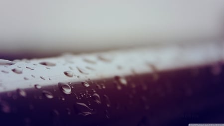 Raindrops HD - abstract, close-up, raindrops, photography, drops, HD, nature, rain, macro, wallpaper