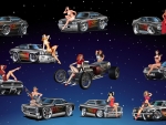 Girls and Their Cars
