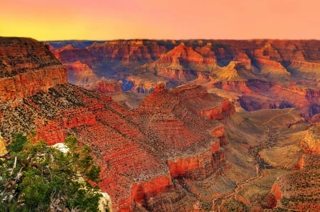 Canyonland, Utah - usa, river, sunset, grand Canyon, mountains