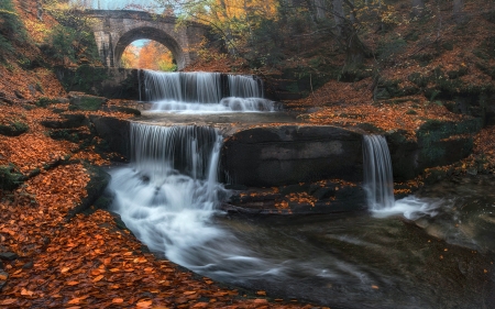 Autumn Waterfall from Bulgaria