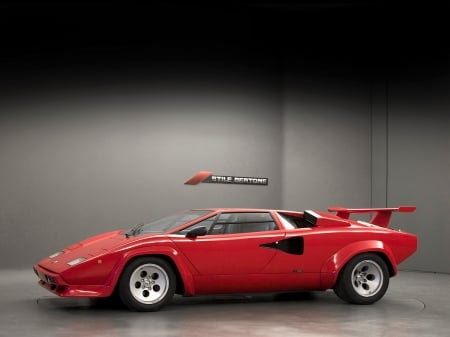 lamborghini countach 5000 quattrovalvole - italian, quattrovalvole, lamborghini, countach