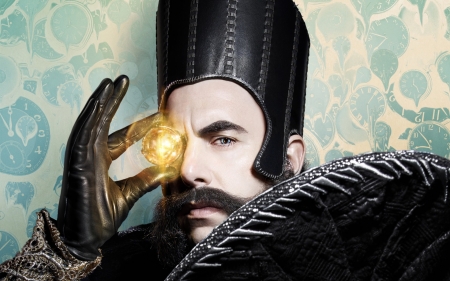 Alice Through the Looking Glass (2016) - alice through the looking glass, sacha baron cohen, movie, black, fantasy, poster, man, blue, actor, disney