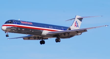 American Airlines M D 80 - American Airlines, Old Livery, MD80, DFW