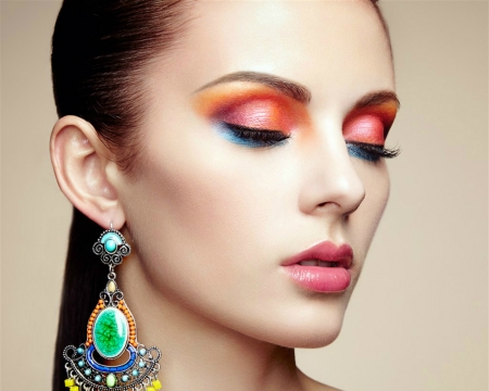 Pretty Face - woman, face, make up, model