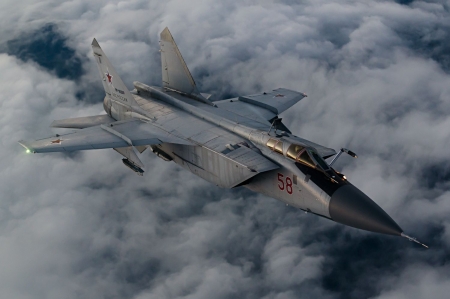 Mig-31 - mig aircraft, jet, russian air force, mig 31, migs, jets