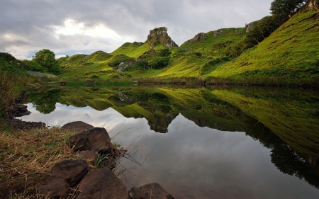 Beautiful Scenery - nature, lake, mountain, reflection