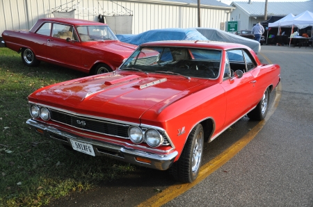 '66 Chevelle - Red, Chevelle, Chevy, Pumpkin Run