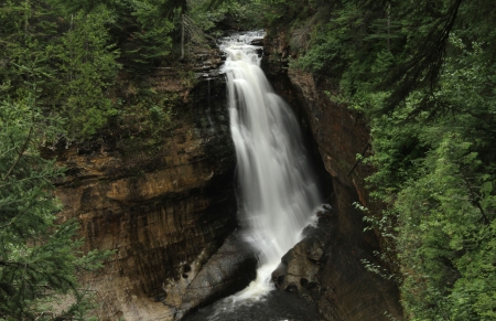 Miners Falls - munising, up, falls, miners