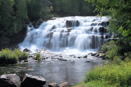 Bond Falls - up, falls, michigan, bond