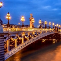 Pont Alexandre III in Paris