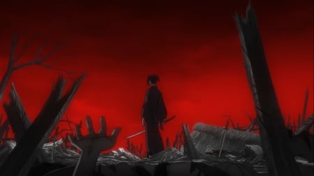 Noragami - Killer in his past, Untouchable, Fast, Killer, Badass