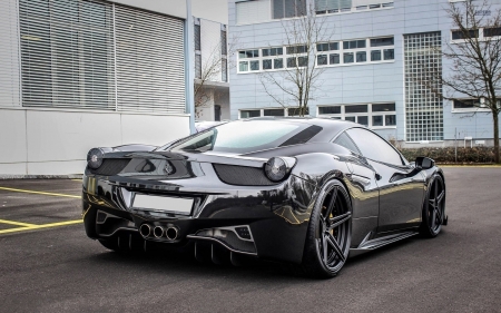 metallic siver ferrari 458 italia - sports, car, siver, ferrari, metallic