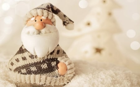 Merry Christmas - Santa, winter, Christmas, decor