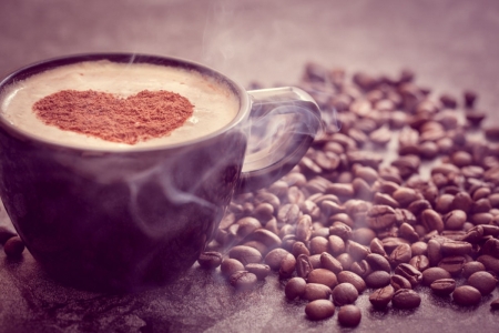 ♥ - love, coffeebeans, cupl, coffee