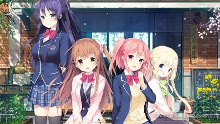 Koi-Kakeru - girls, love, game, romance, friends, cute, cg