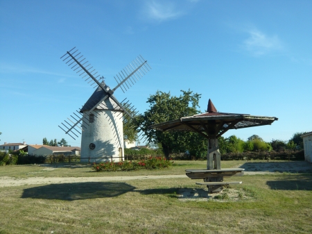 mill - ancient, france, moulin, architecture, mill