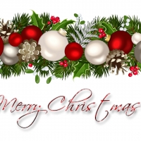 Merry Christmas Garland