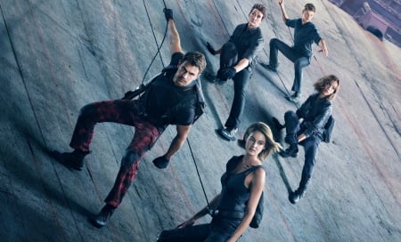 Allegiant (2016) - actor, people, blue, girl, allegiant, man, actress, fantasy, movie, divergent saga