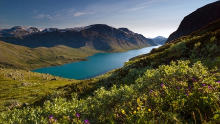 Mountain Lake - Mountain, Lake, Beautiful, Nature