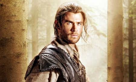 Chris Hemsworth as The Huntsman - the huntsman winter s war, chris hemsworth, fantasy, golden, movie, actor, man, the huntsman