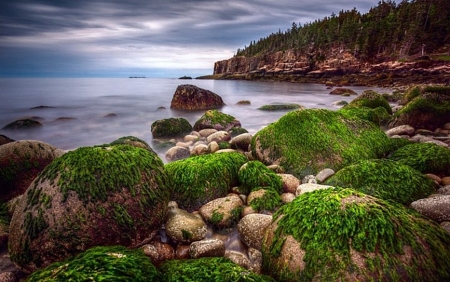 Beautiful View - wonderful, clouds, sea, beach