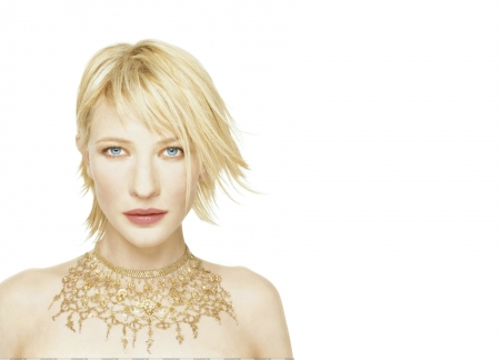 Cate Blanchett - white, woman, actress, girl, cate blanchett, blonde