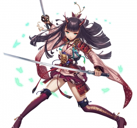 prompthunt: anime beautiful samurai girl with blindfold, anime, samurai,  anime style