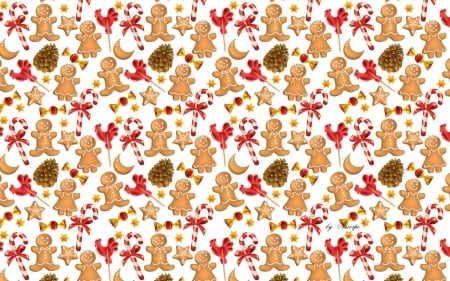 Christmas texture - sweets, red, cookie, craciun, candy, ascorpi, christmas, white, texture