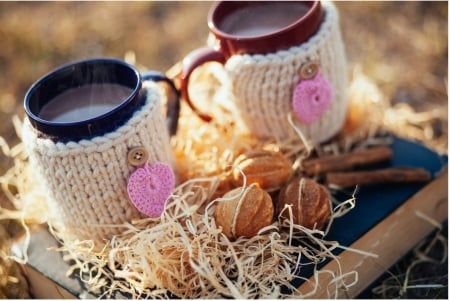 â™¥ - abstract, book, cups, pink