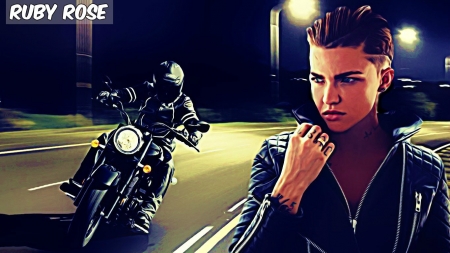 Ruby Rose - actress, ruby rose, beautiful, singer, model