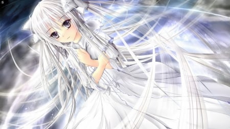 Girl - anime, cute, girl, angel