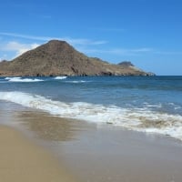 Playa de Los Genoveses, Spanish Beach.