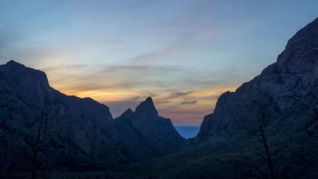 Big Bend, Tx - mountains, cool, fun, texas, sunset, nature